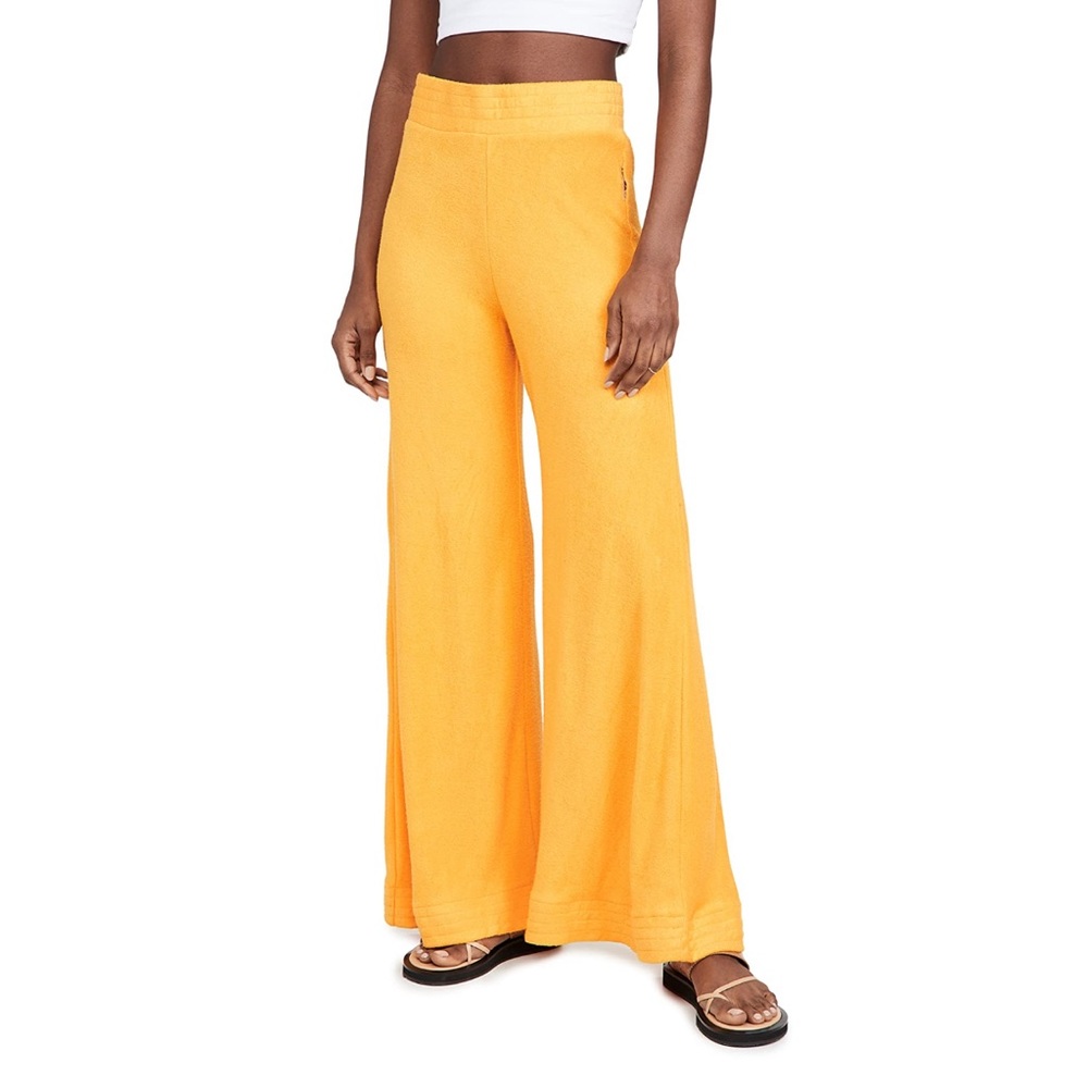SIMON MILLER Loa Pants in Yolk Yellow Size XS - Picture 3 of 7